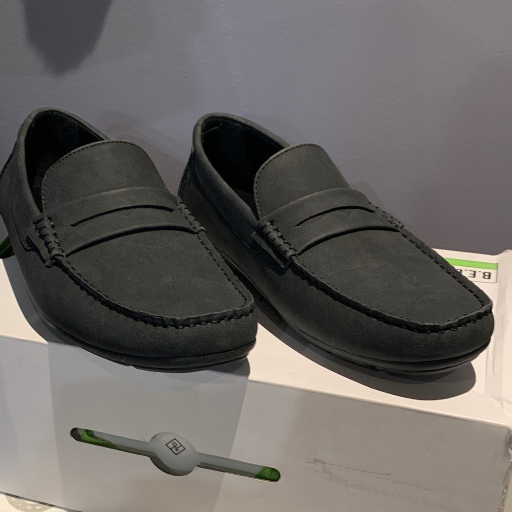 New Dark Gray Loafers